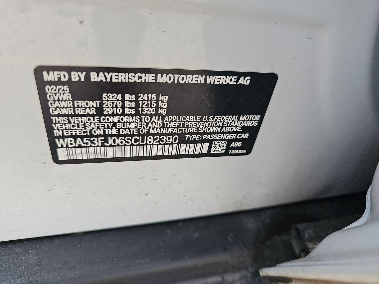 2025 BMW 5 Series 530i xDrive AWD