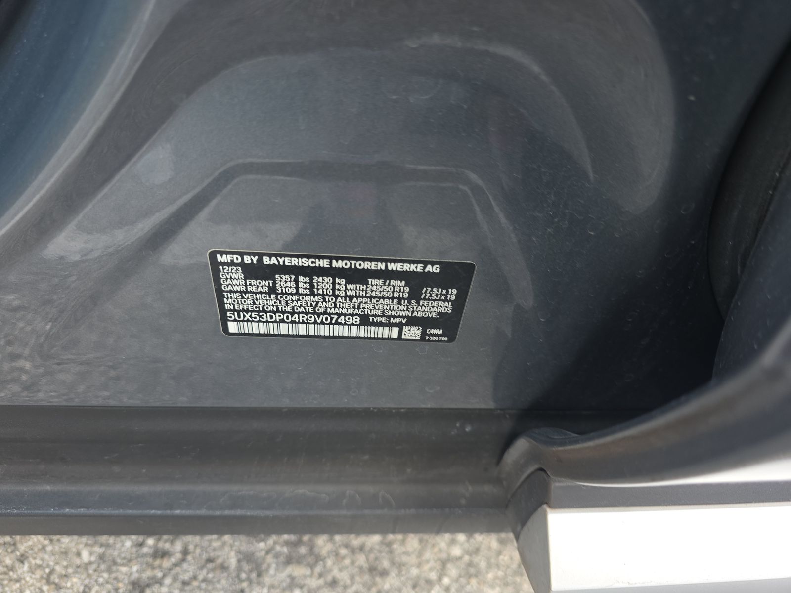 2024 BMW X3 xDrive30i AWD