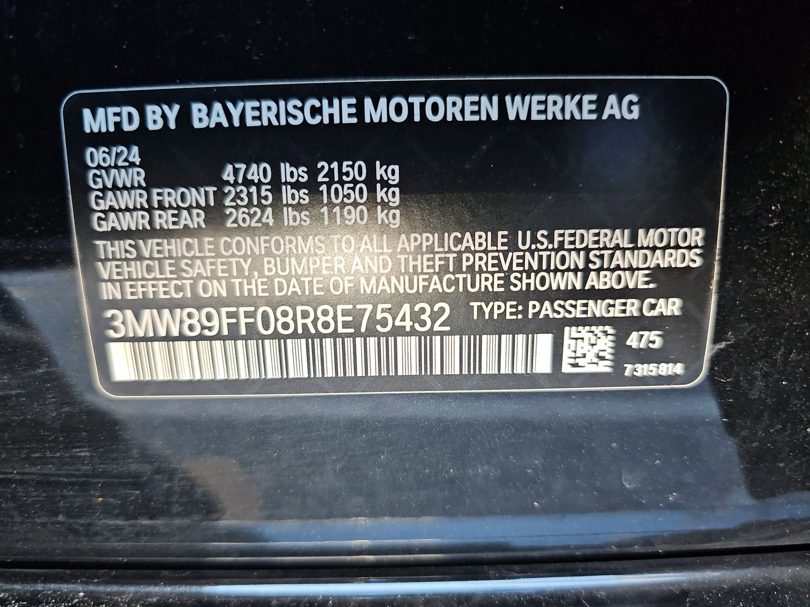 2024 BMW 3 Series 330i xDrive AWD