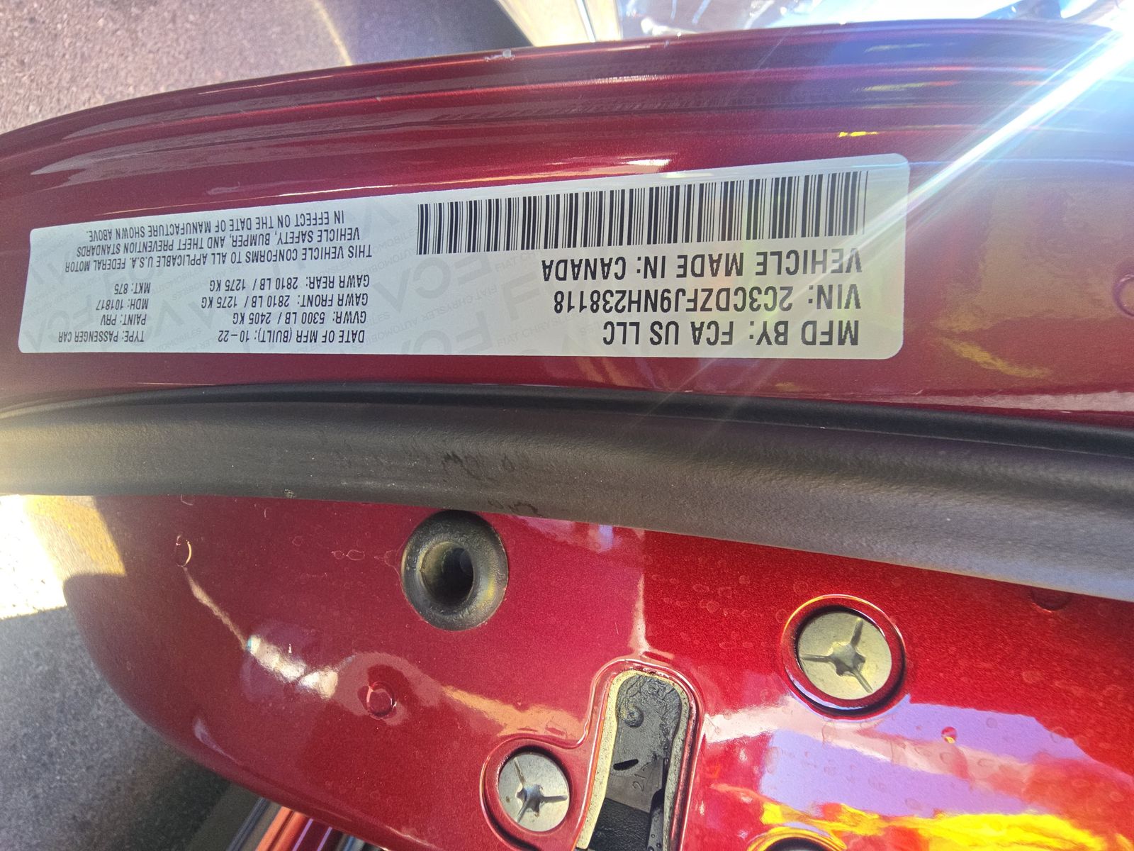 2022 Dodge Challenger R/T Scat Pack RWD