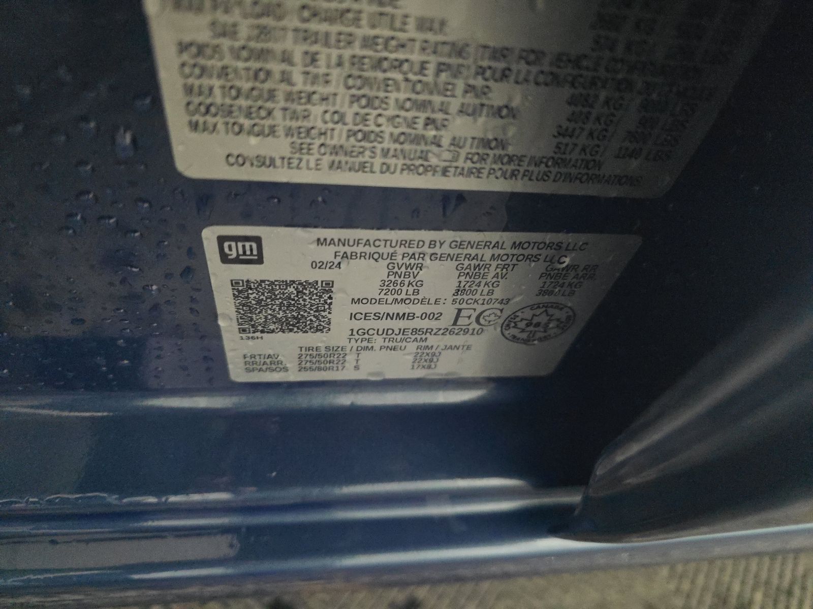 2024 Chevrolet Silverado 1500 High Country AWD