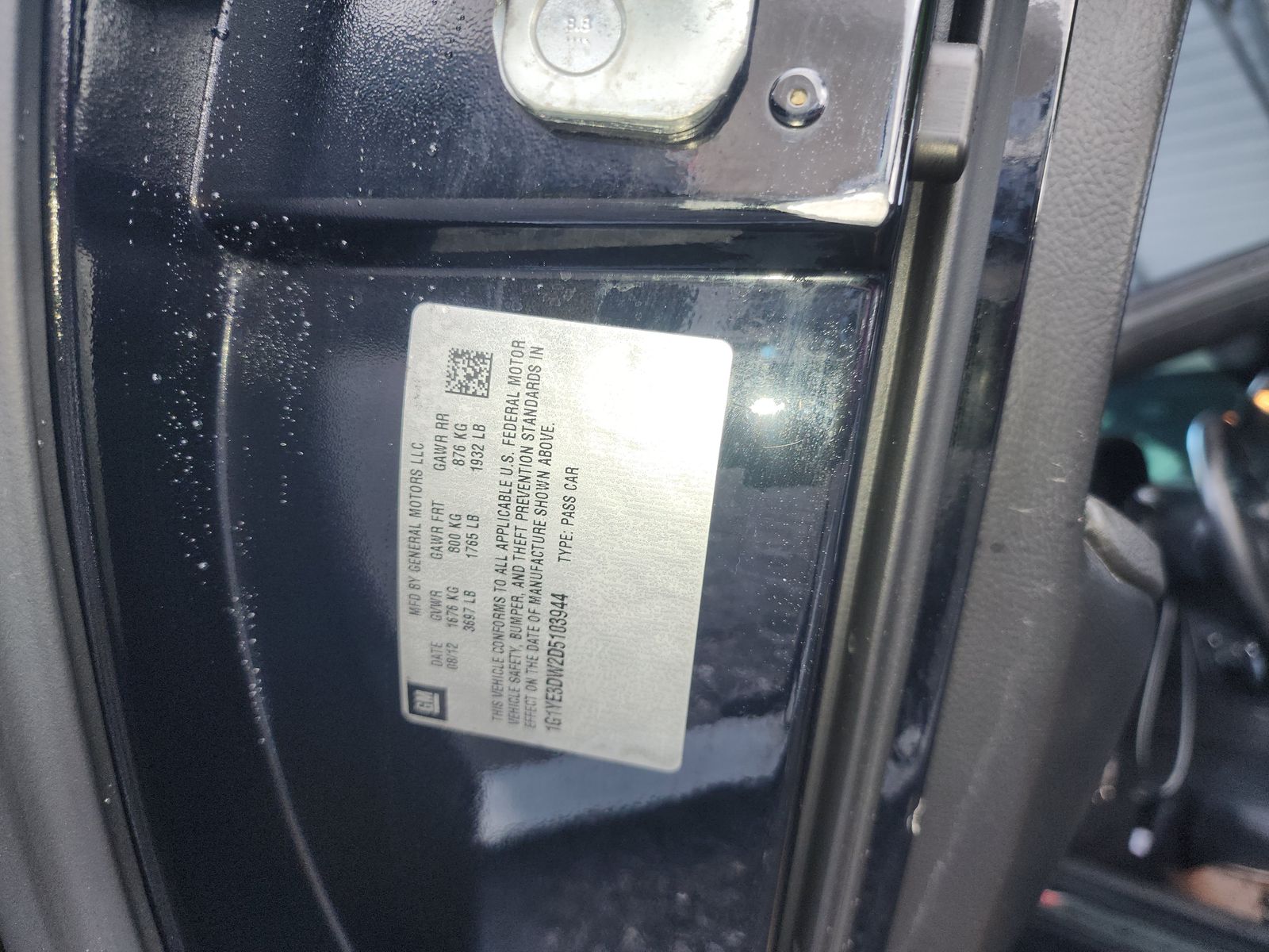 2013 Chevrolet Corvette Base RWD