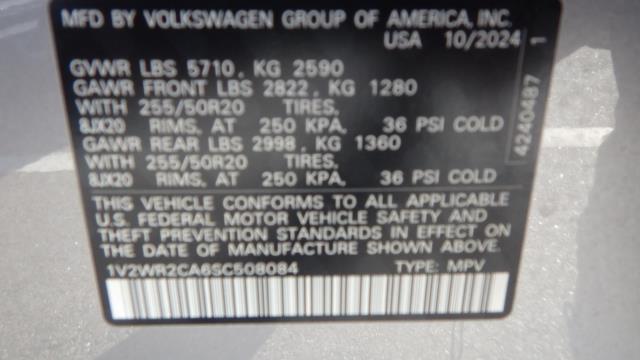 2025 Volkswagen Atlas 2.0T SE FWD