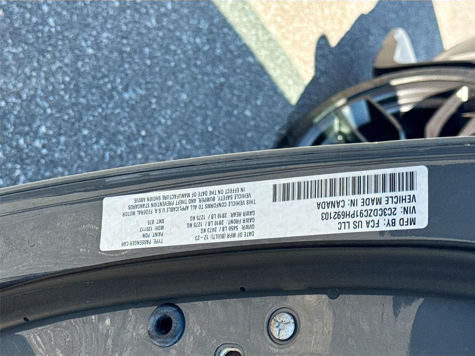 2023 Dodge Challenger SRT Hellcat Widebody Jailbreak RWD