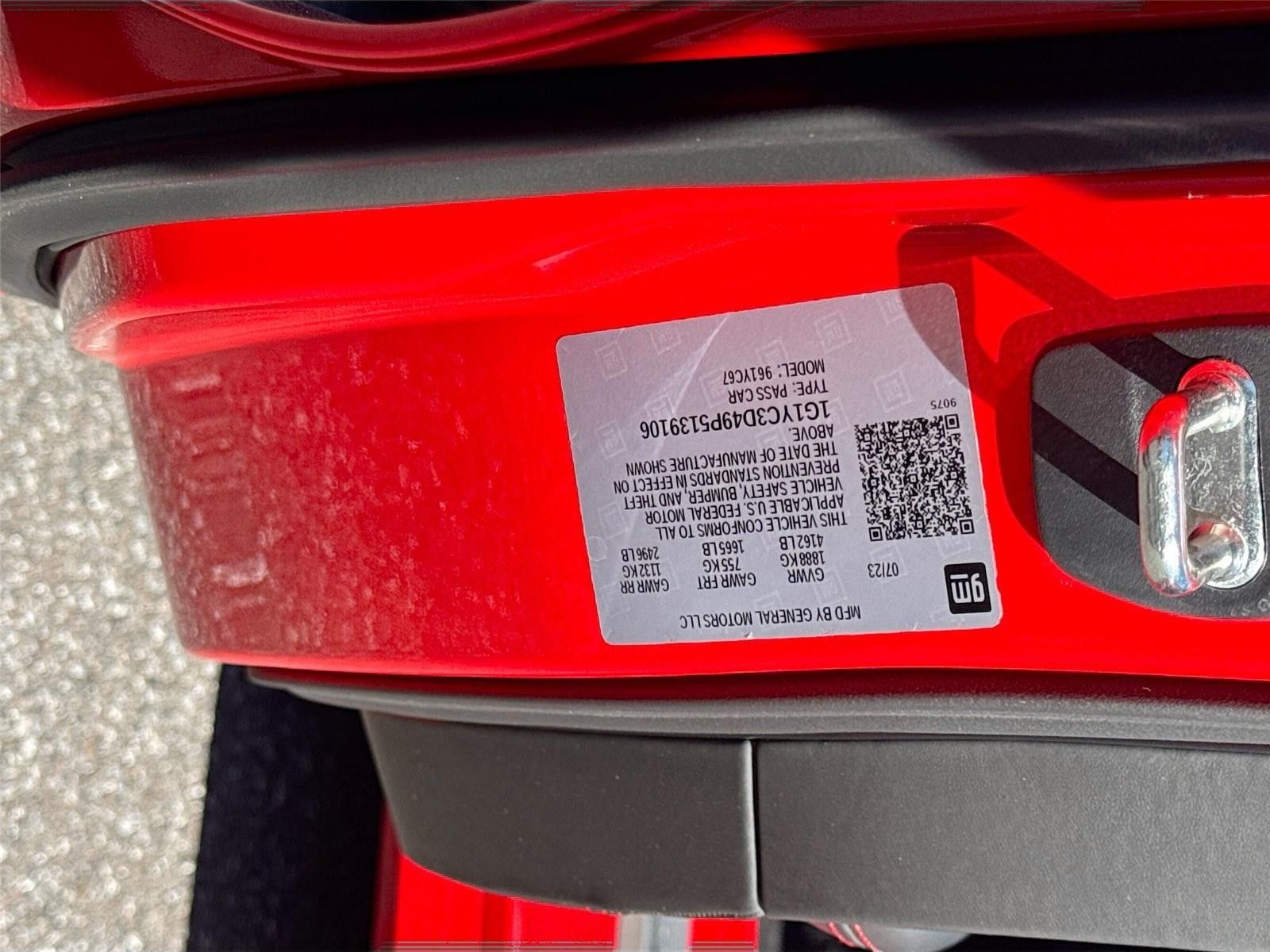 2023 Chevrolet Corvette Stingray RWD