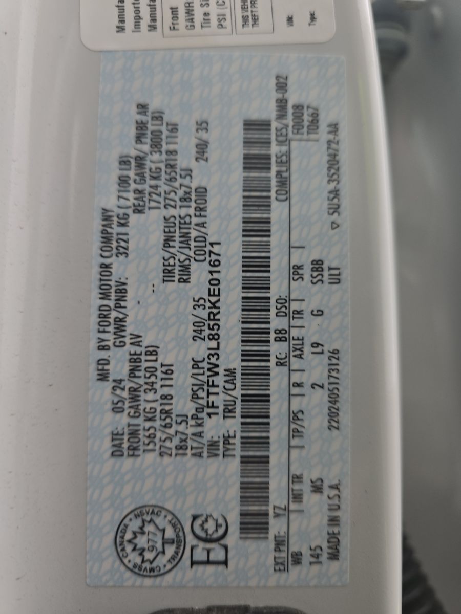 2024 Ford F-150 XLT AWD