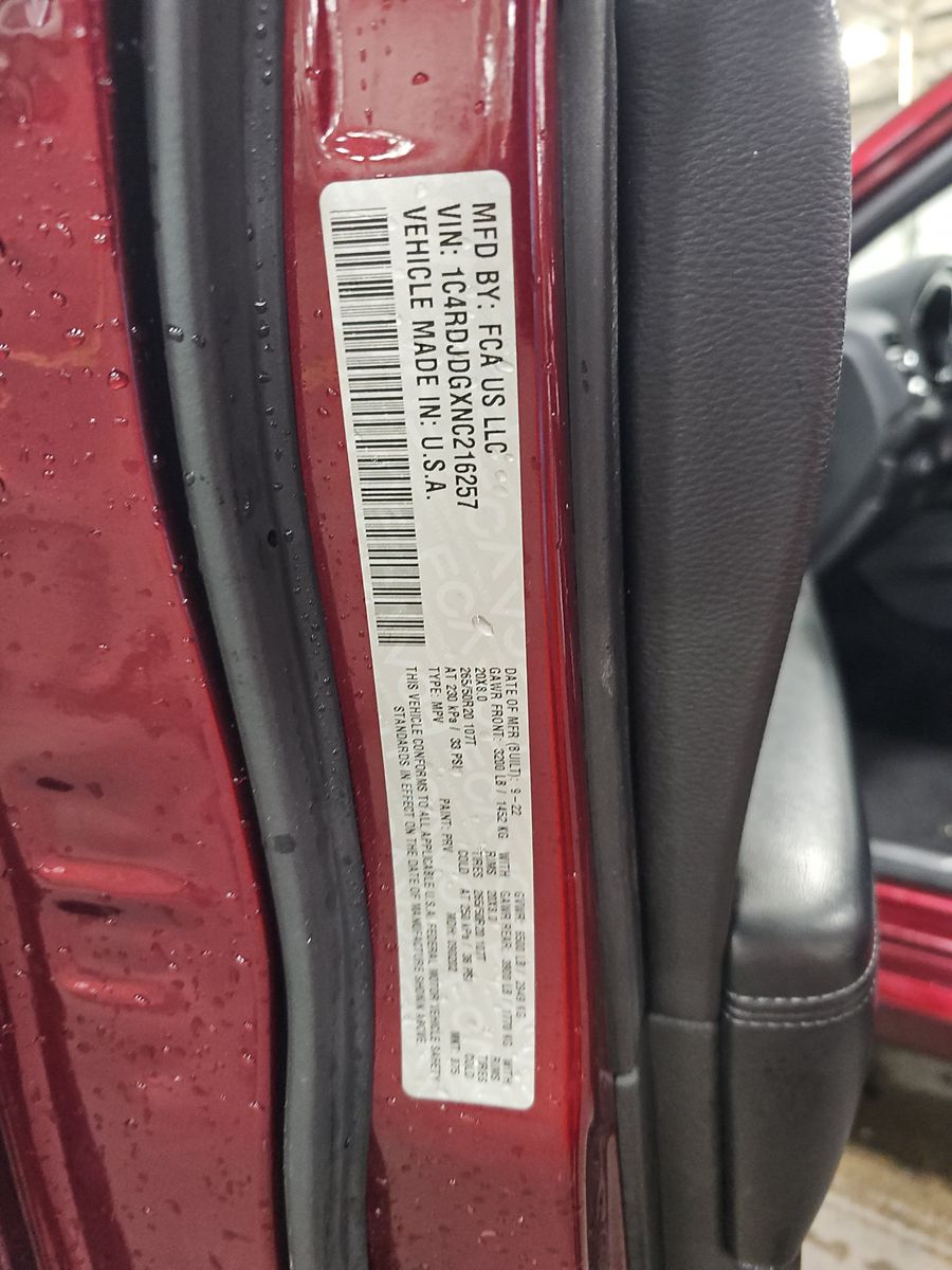 2022 Dodge Durango GT Plus AWD