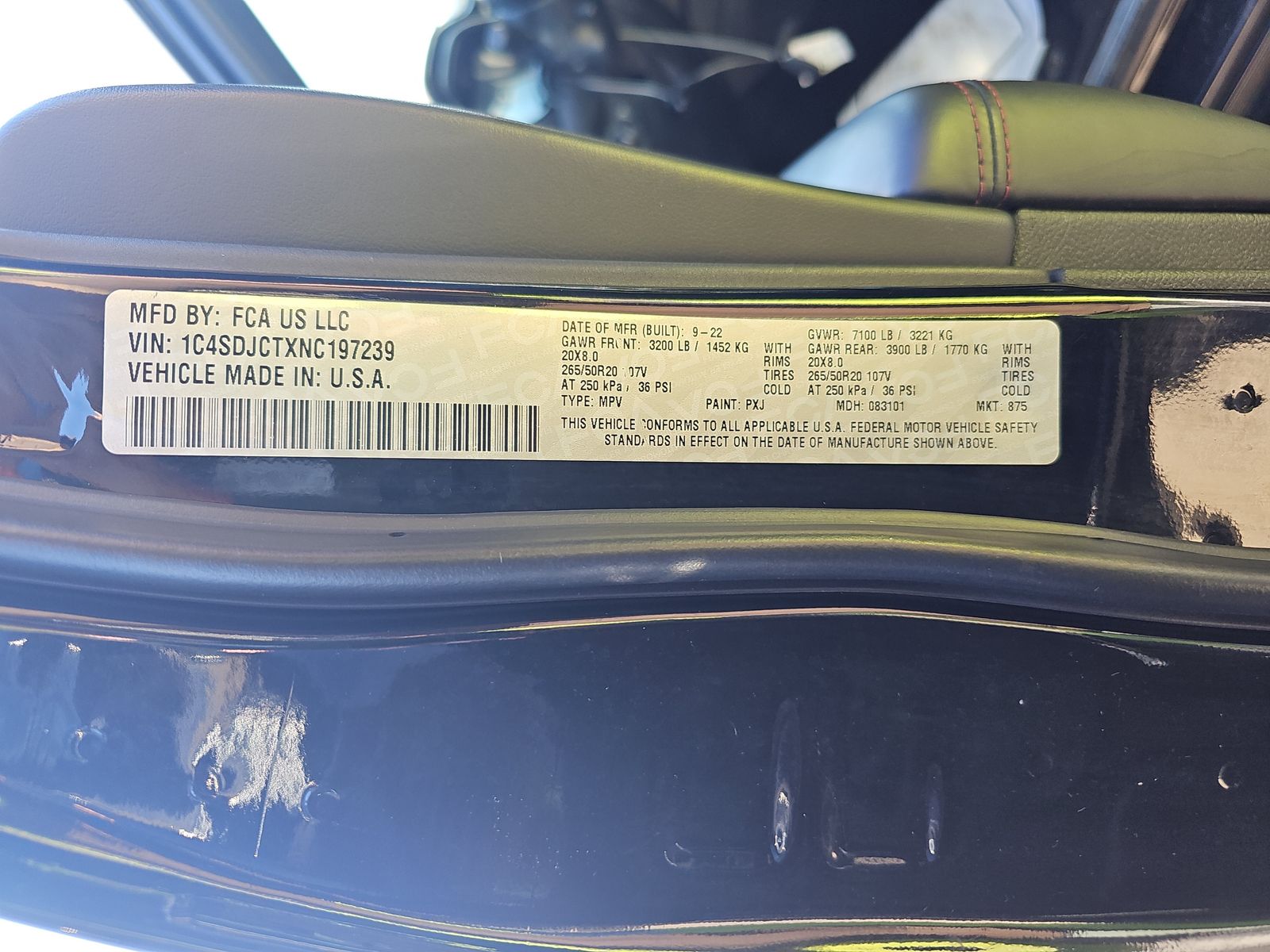 2022 Dodge Durango R/T Plus AWD