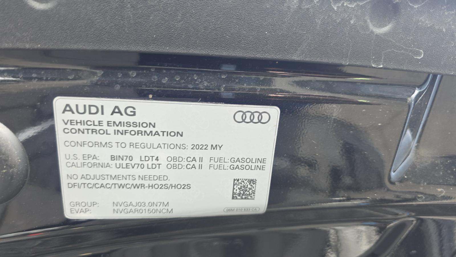 2022 Audi Q8 Premium AWD