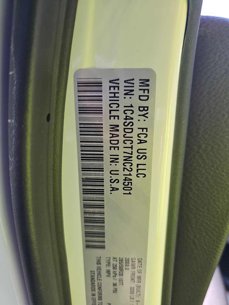 2022 Dodge Durango R/T AWD