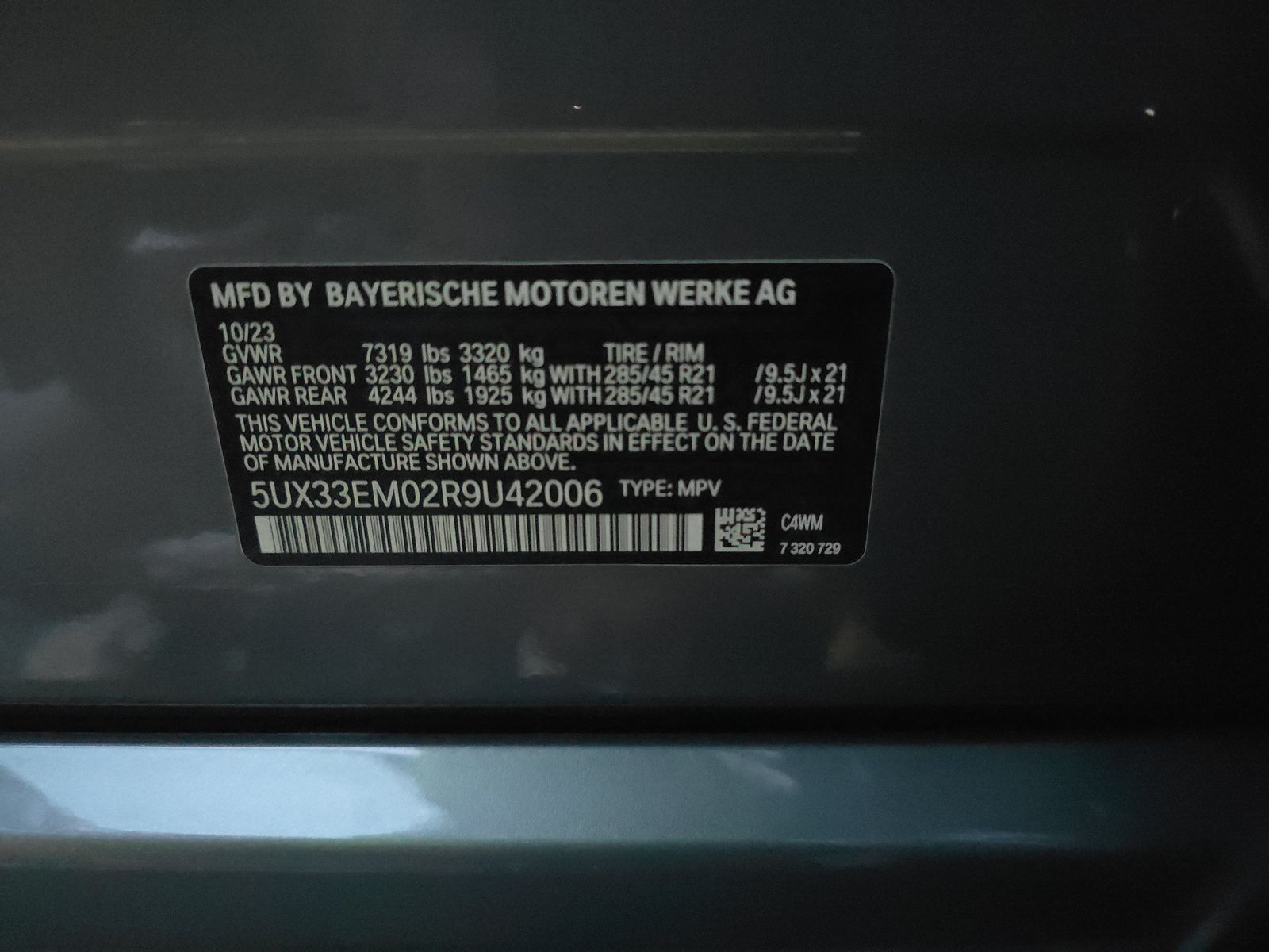 2024 BMW X7 M60i AWD