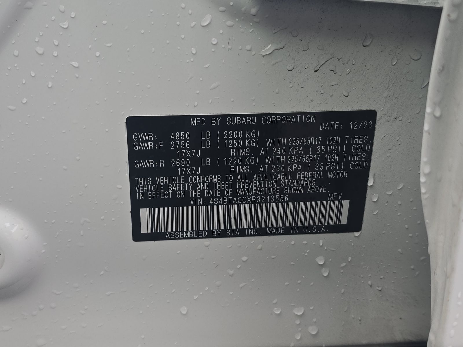 2024 Subaru Outback Premium AWD