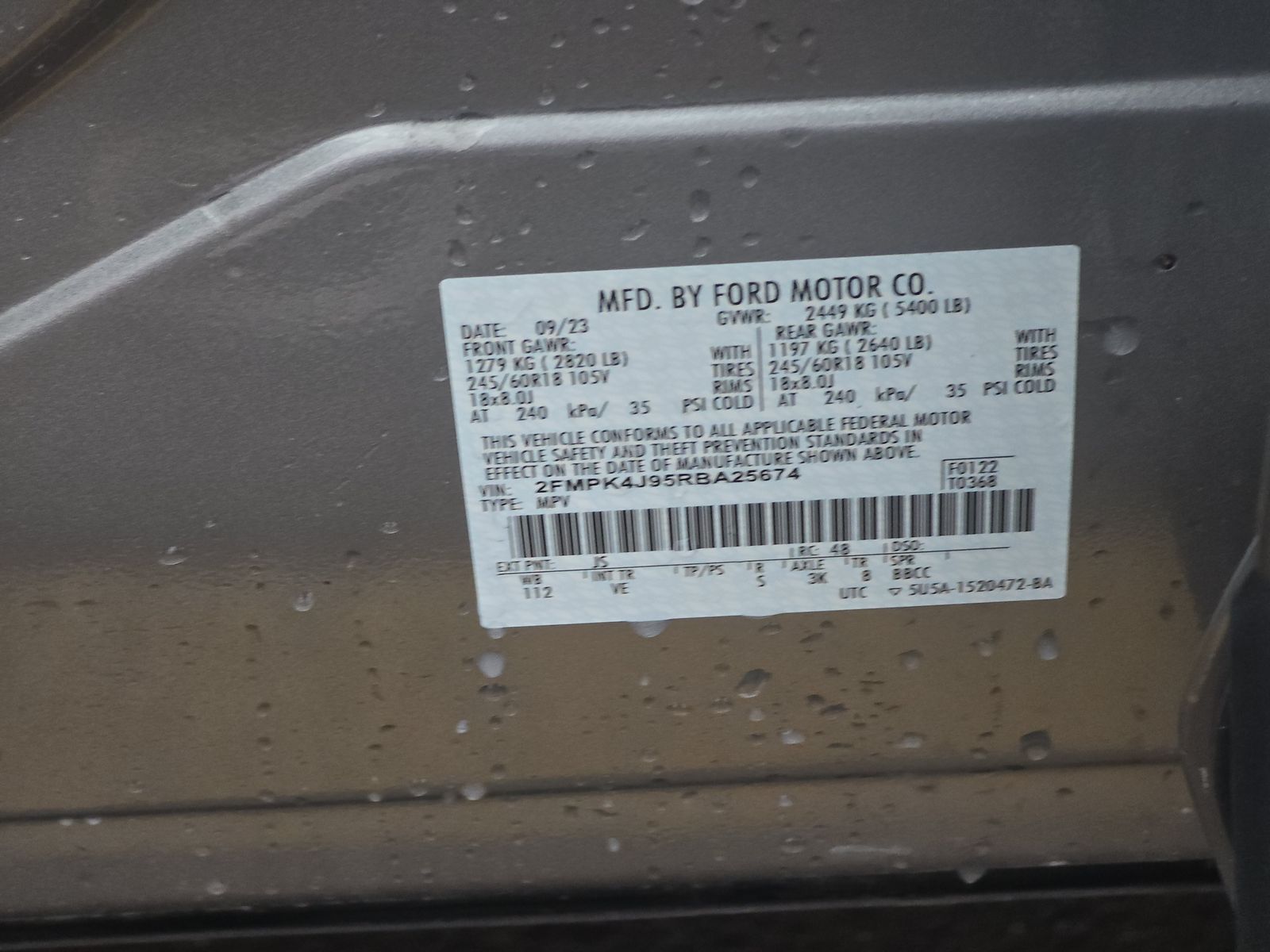 2024 Ford Edge SEL AWD