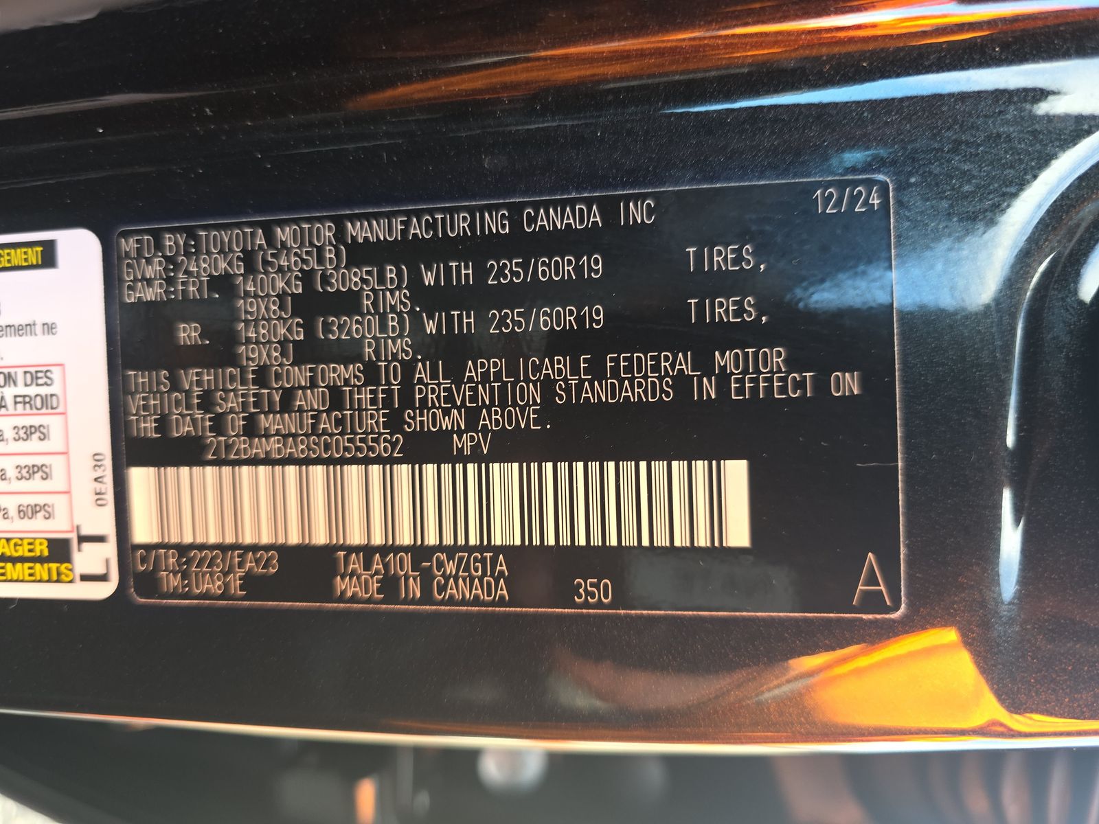 2025 Lexus RX RX 350 FWD