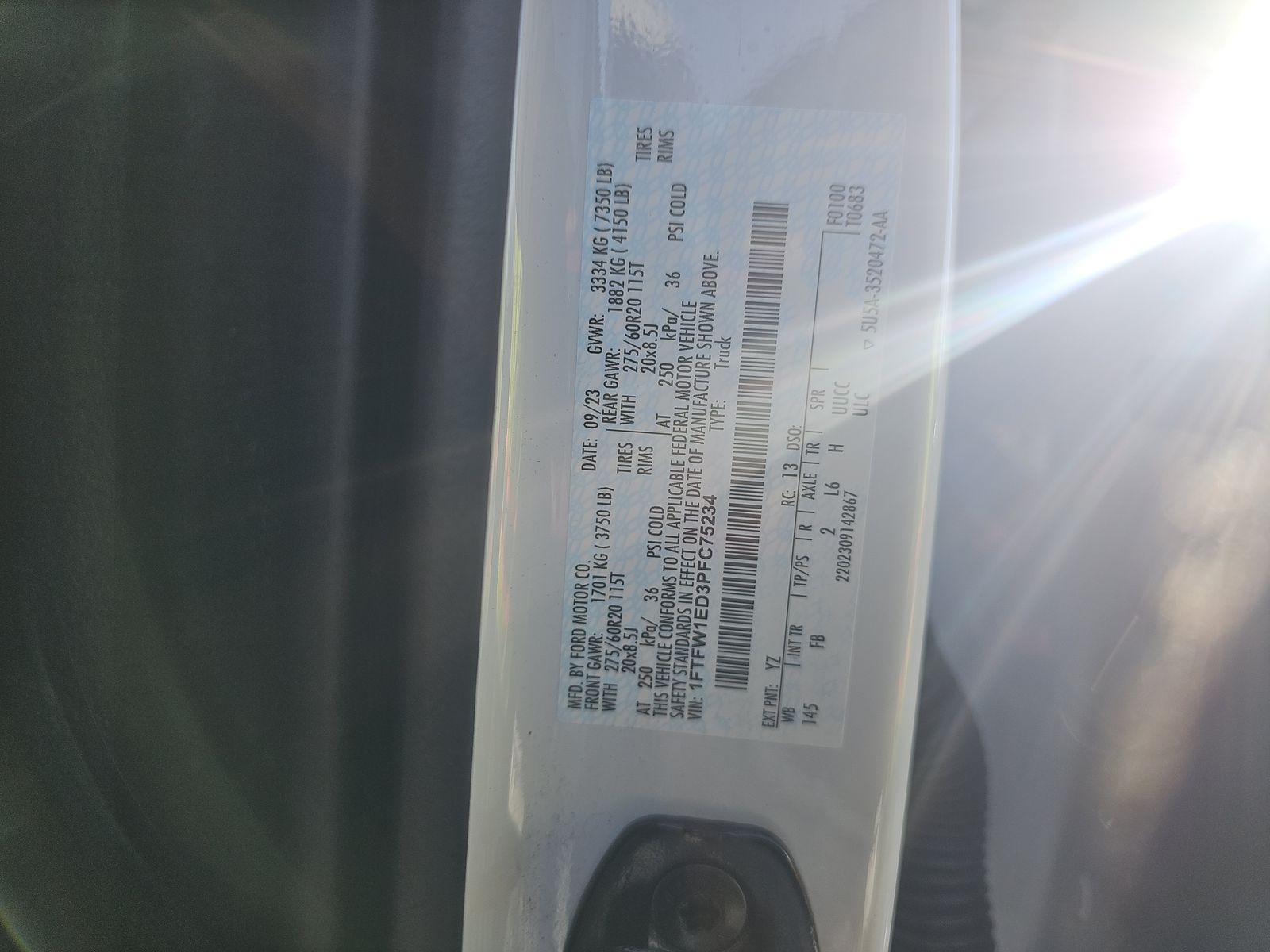 2023 Ford F-150 Hybrid XLT AWD