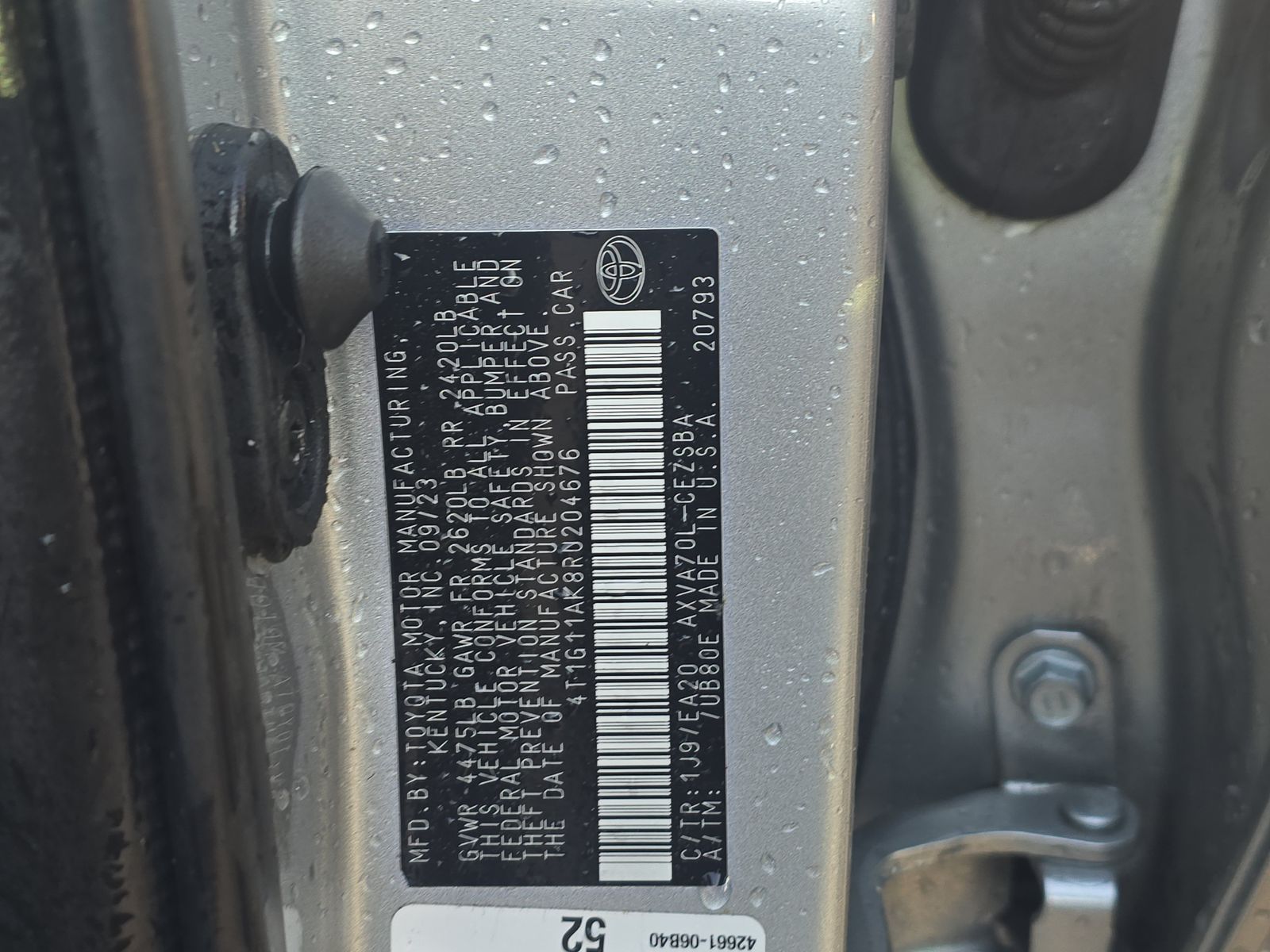 2024 Toyota Camry SE FWD