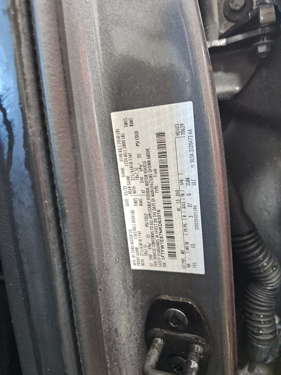 2022 Ford F-150 XLT AWD