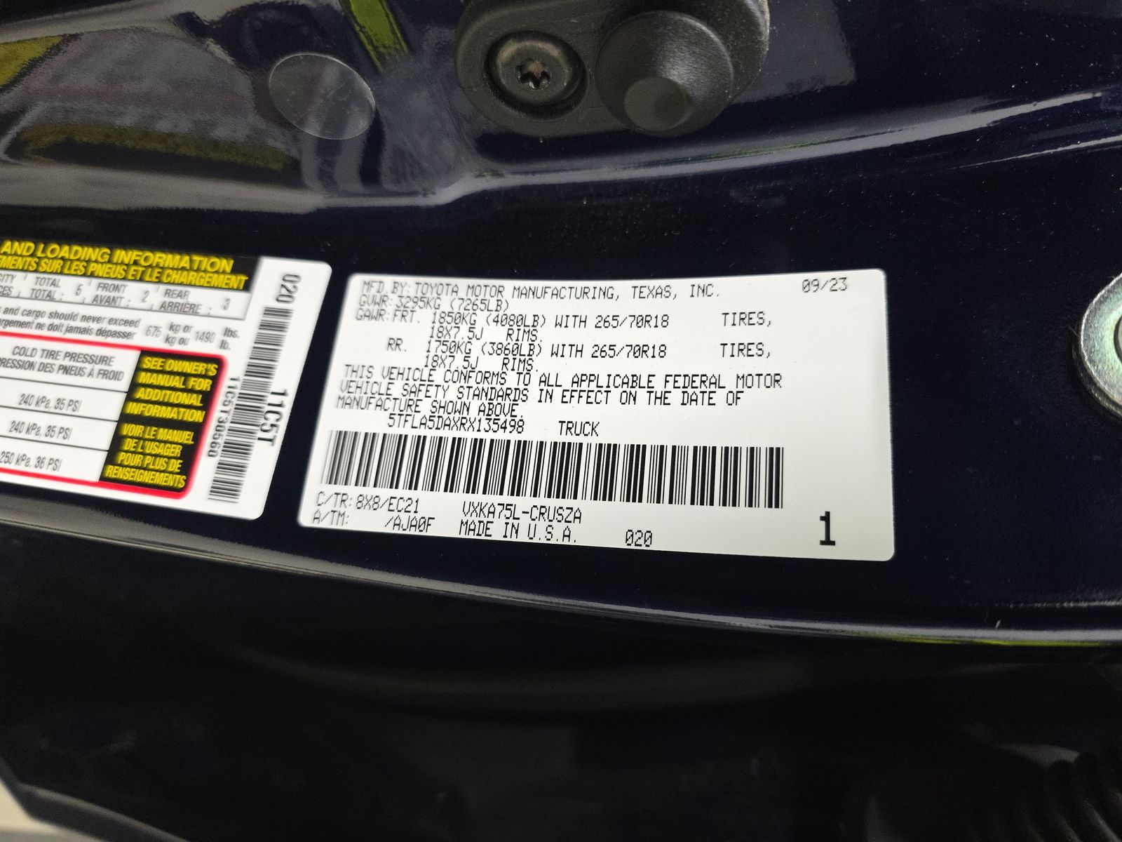 2024 Toyota Tundra SR5 AWD