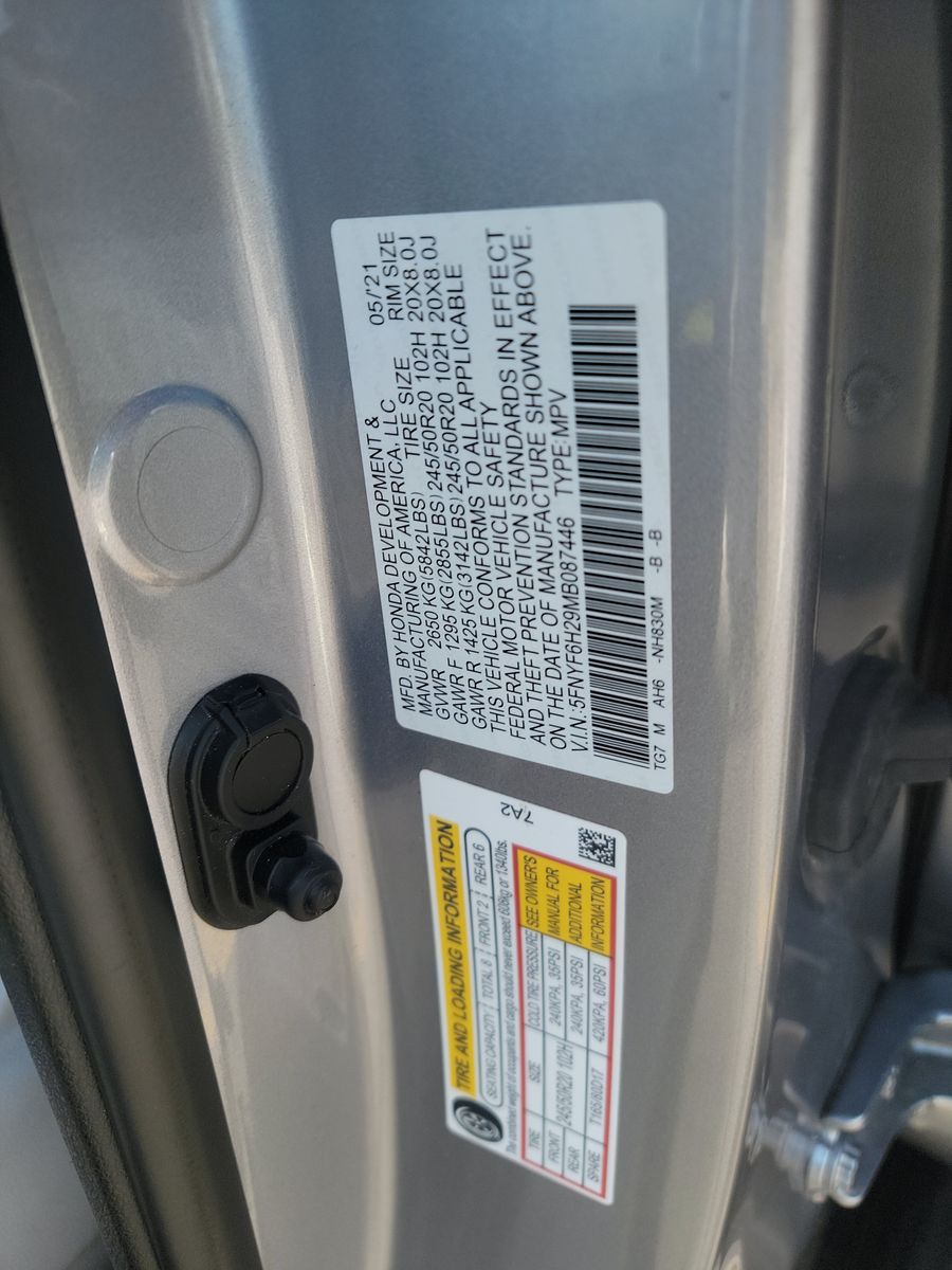 2021 Honda Pilot Special Edition AWD