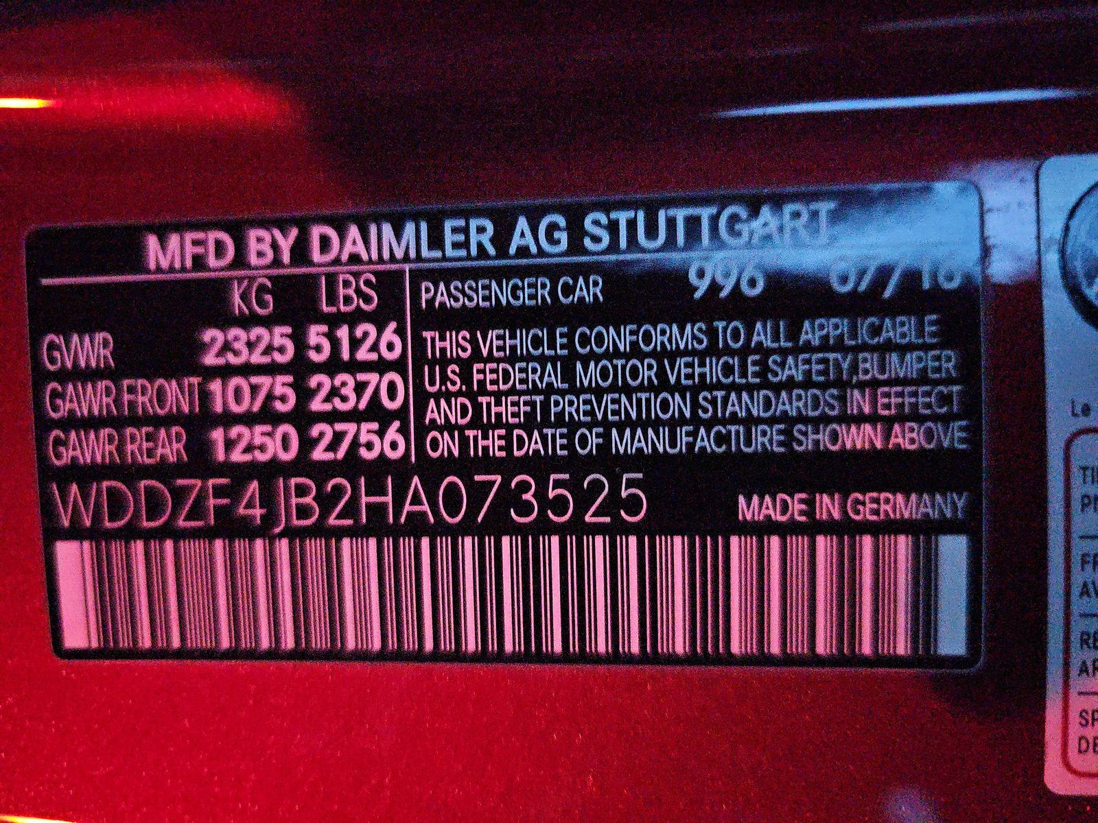 2017 Mercedes-Benz E-Class E 300 Sport RWD