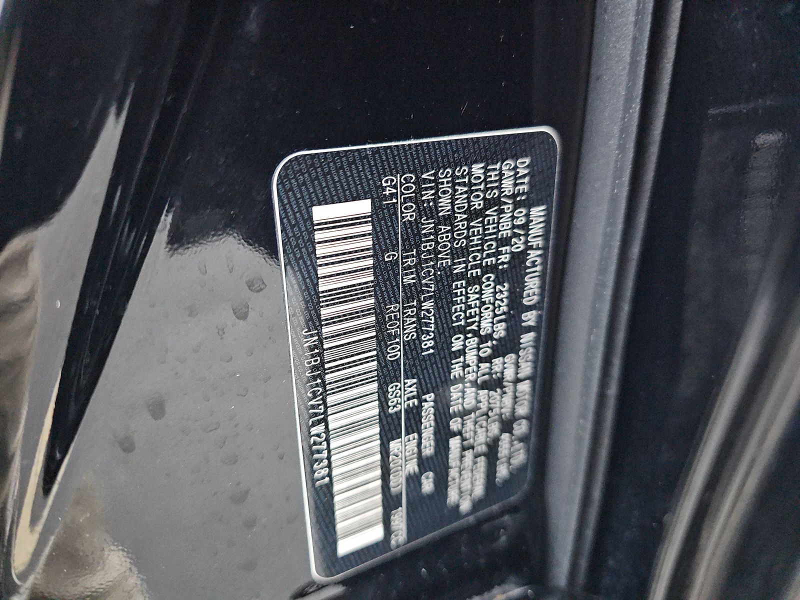 2020 Nissan Rogue Sport SL FWD