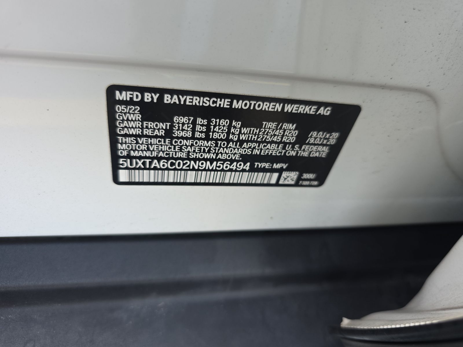 2022 BMW X5 xDrive45e AWD