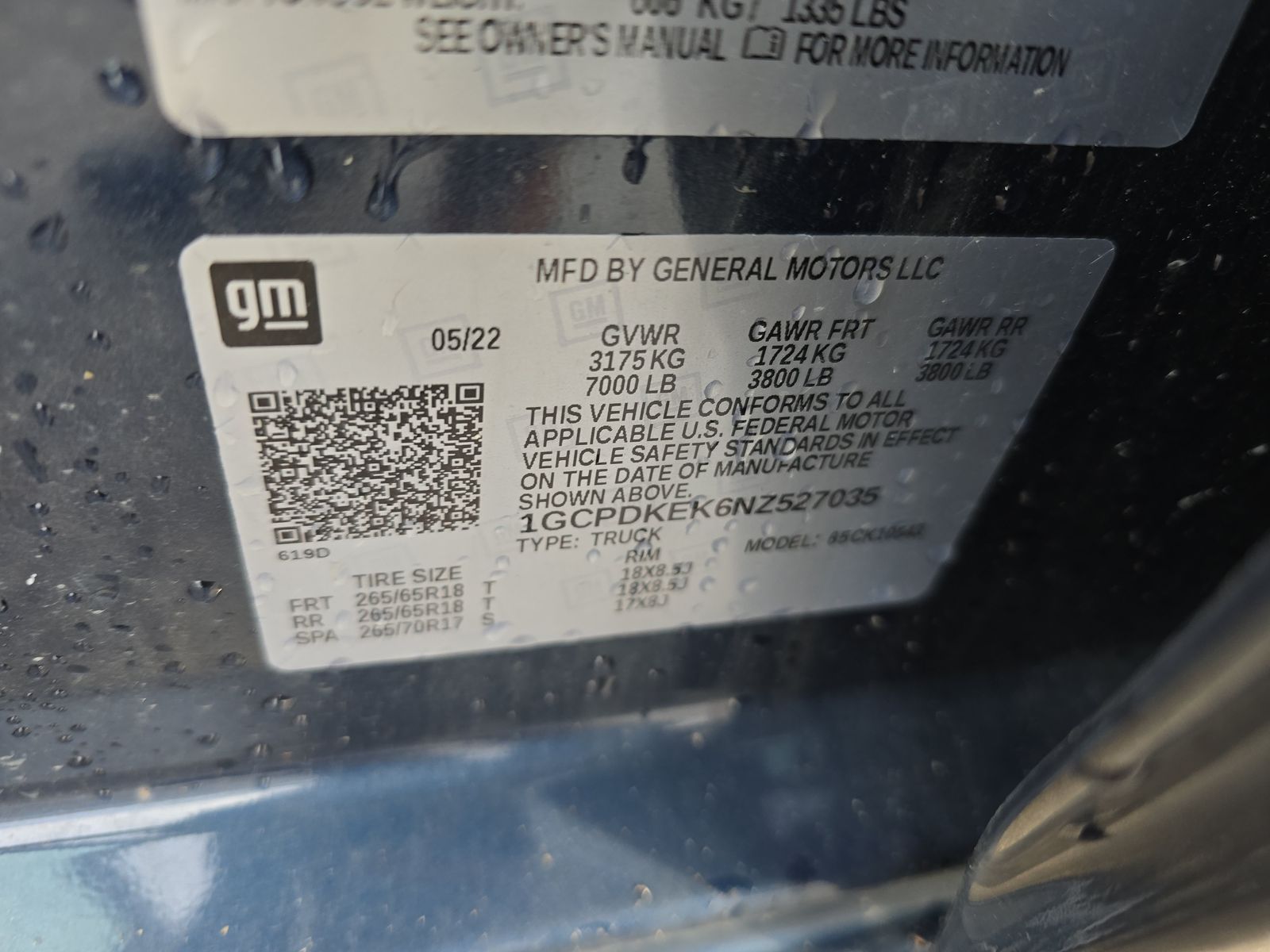 2022 Chevrolet Silverado 1500 LT AWD