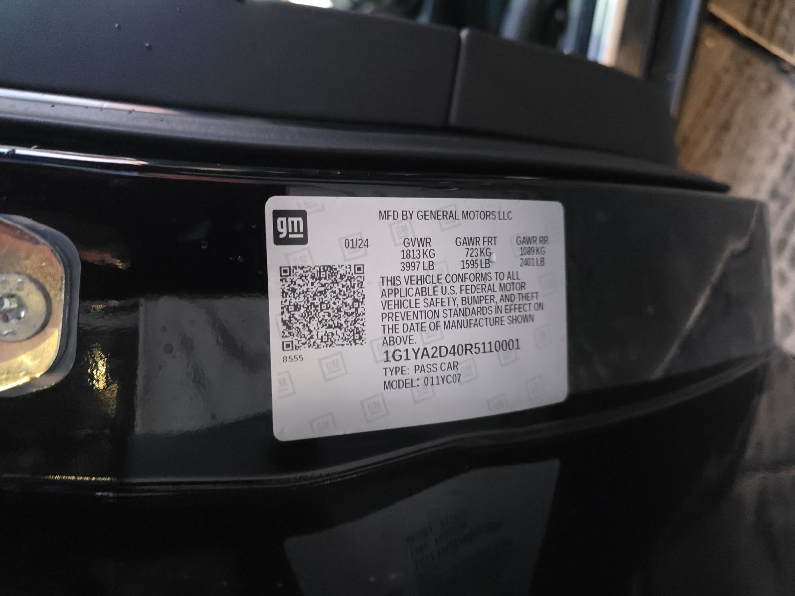 2024 Chevrolet Corvette Stingray RWD