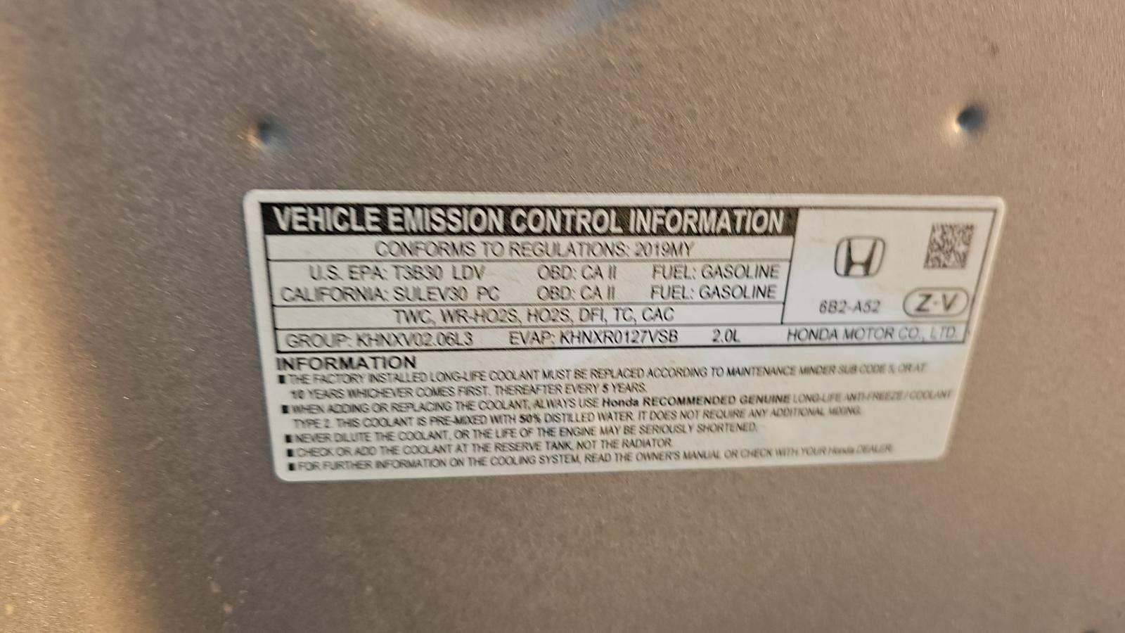 2019 Honda Accord Sport FWD