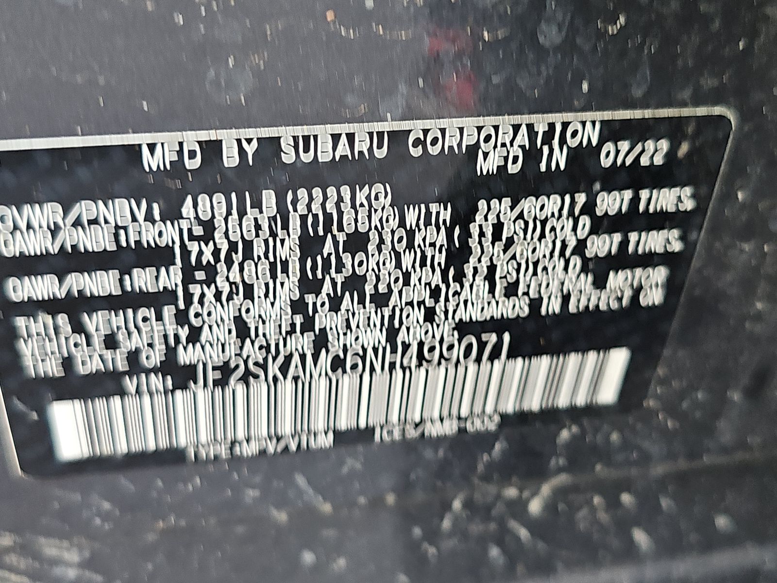 2022 Subaru Forester Wilderness AWD