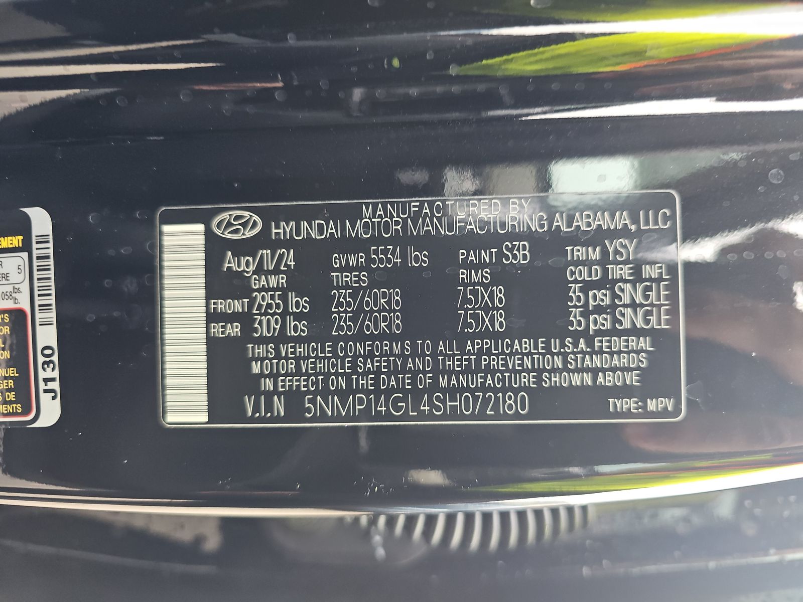 2025 Hyundai Santa Fe SE FWD