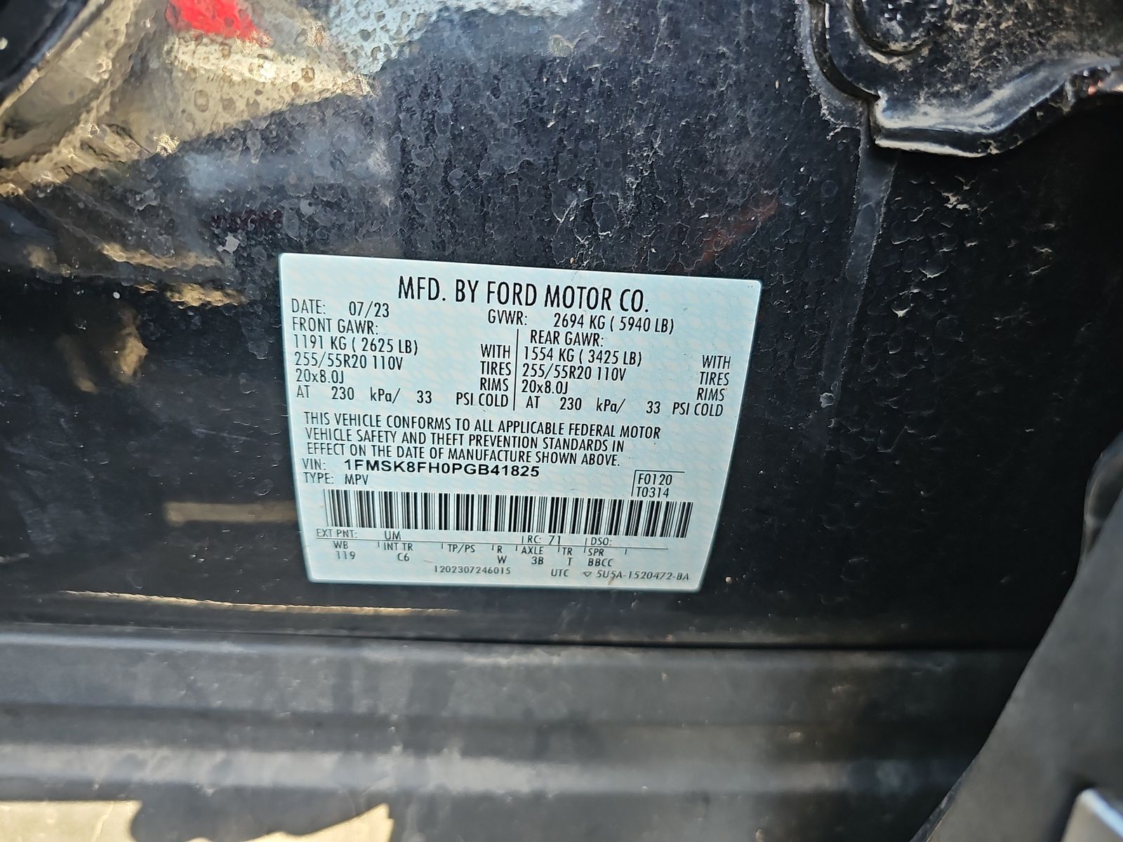 2023 Ford Explorer Limited AWD