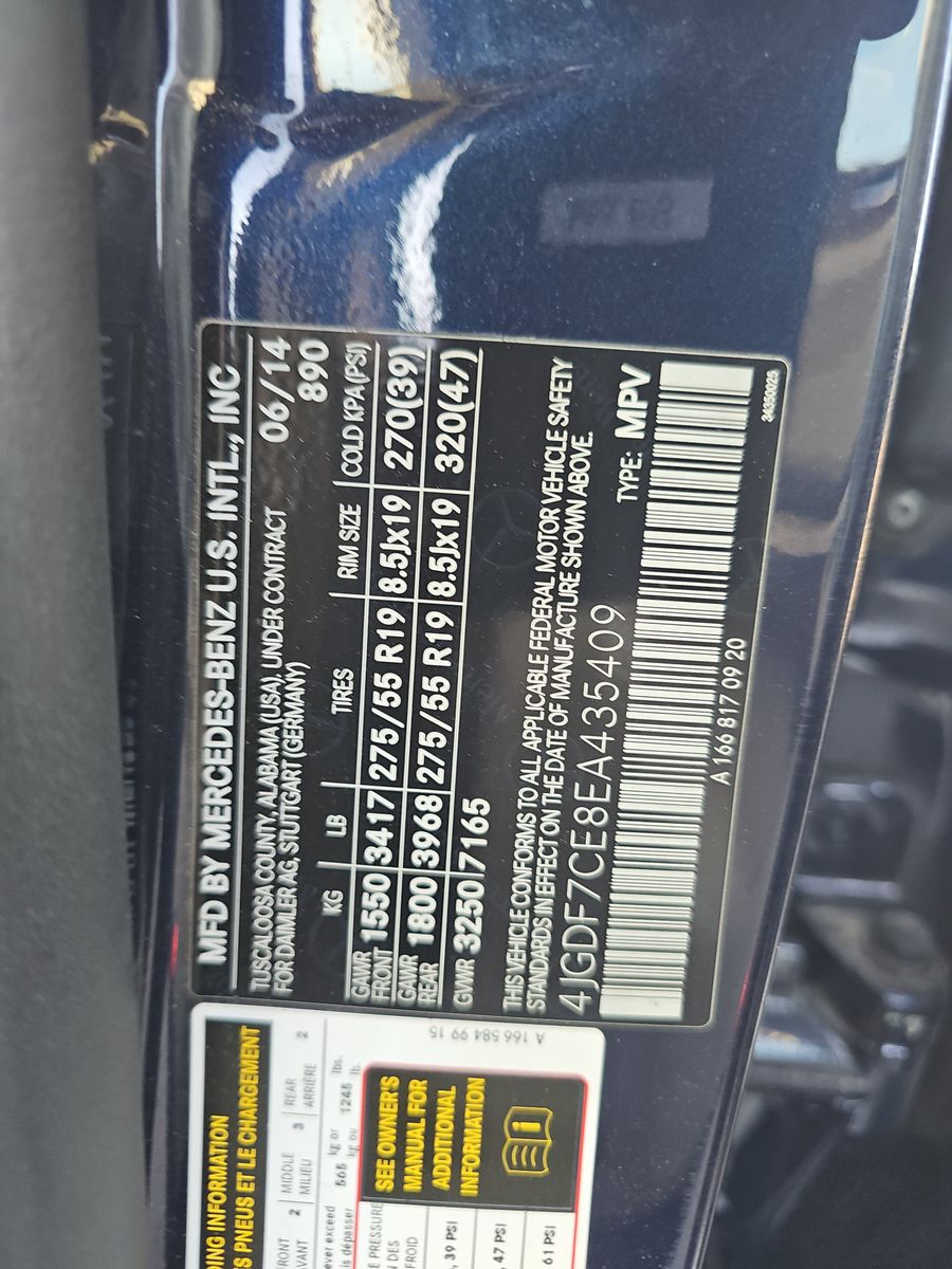 2014 Mercedes-Benz GL-Class GL 450 AWD