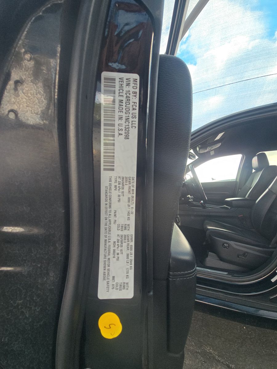 2022 Dodge Durango GT Plus AWD