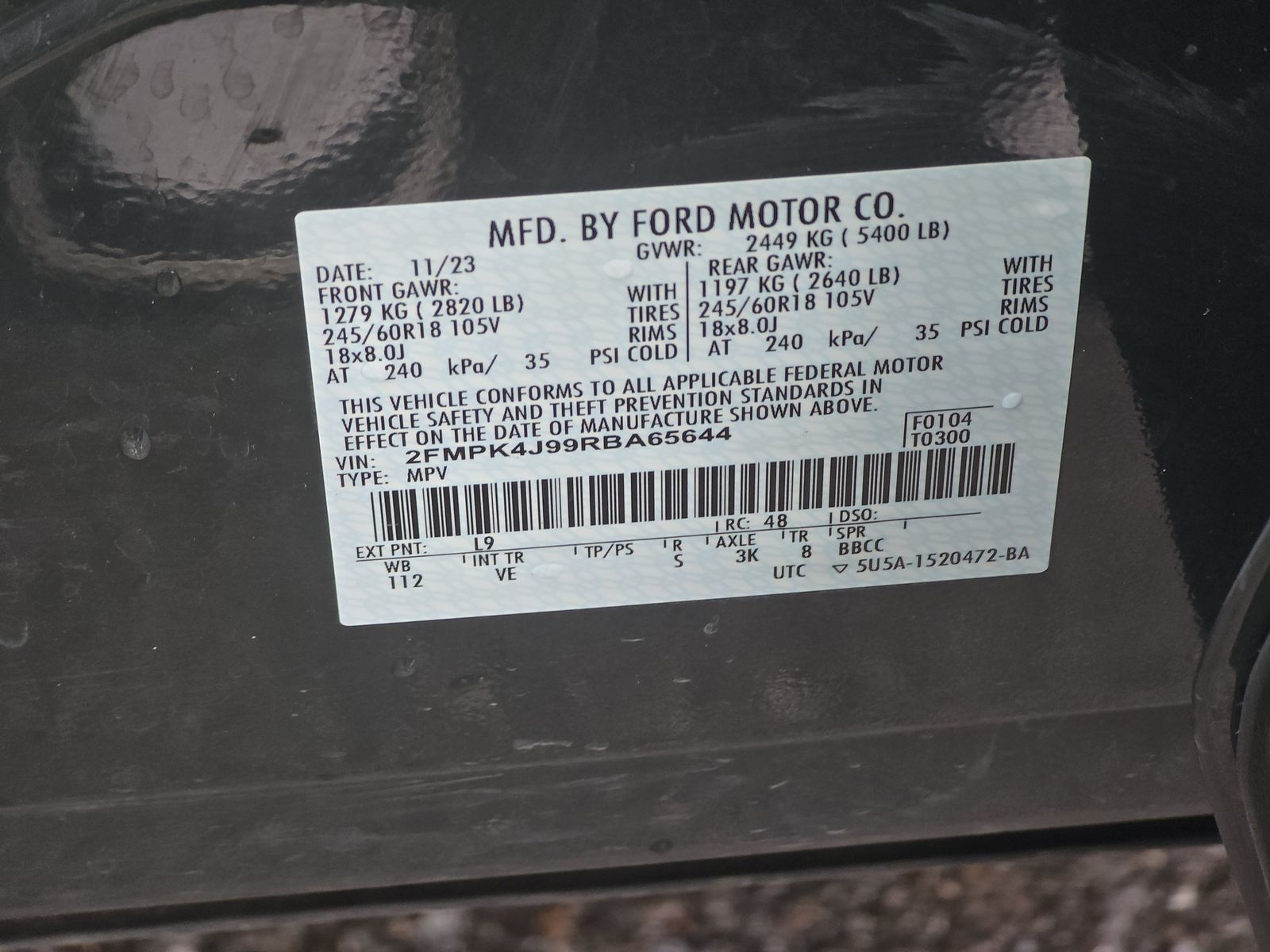 2024 Ford Edge SEL AWD