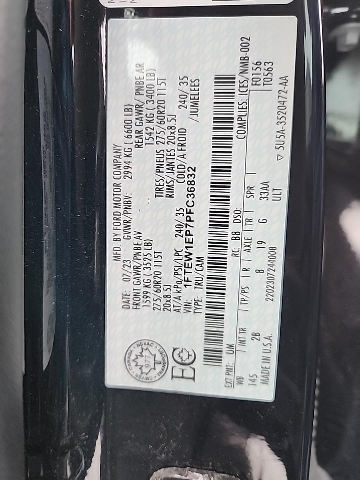 2023 Ford F-150 Lariat AWD