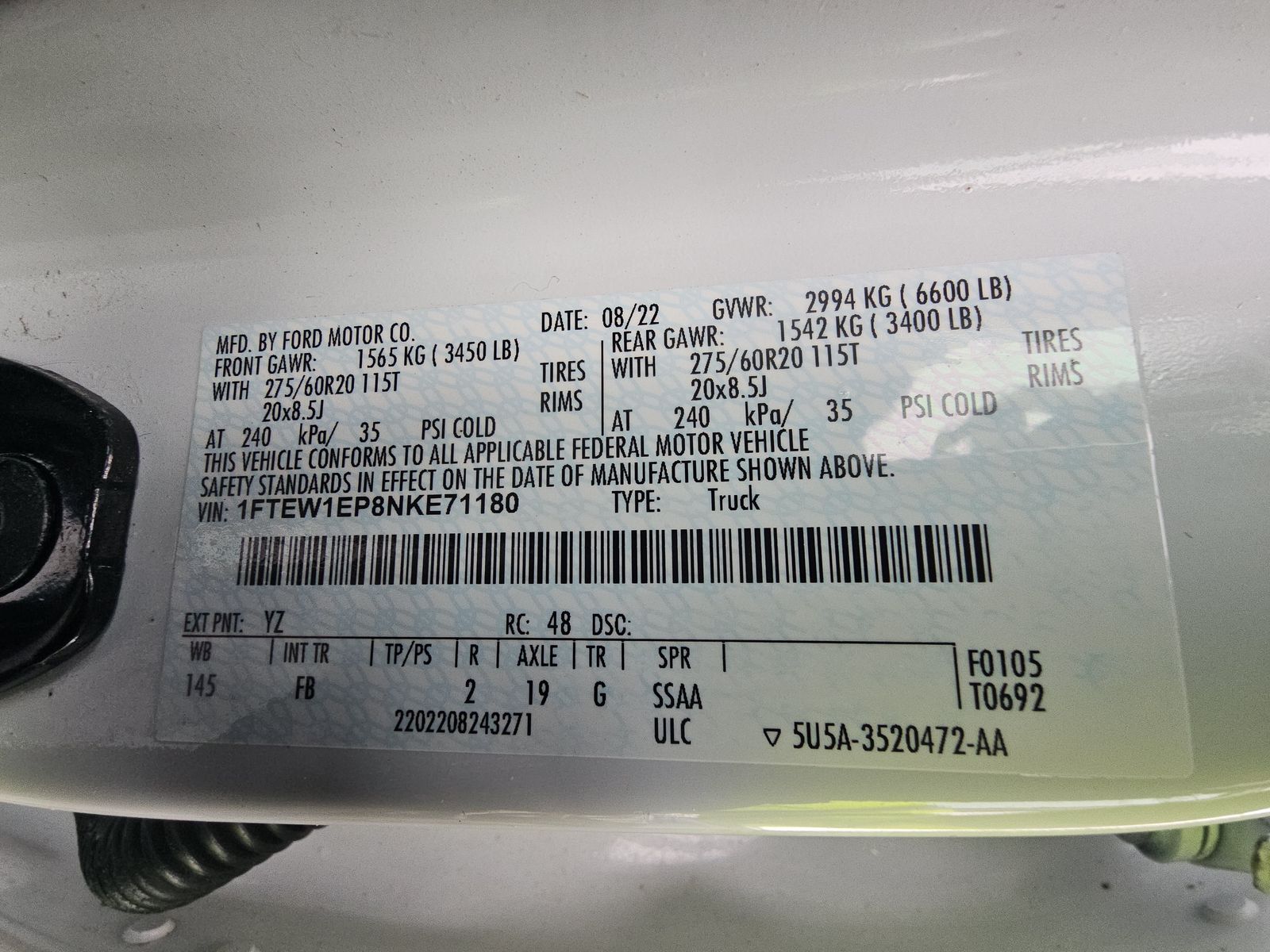 2022 Ford F-150 XLT AWD