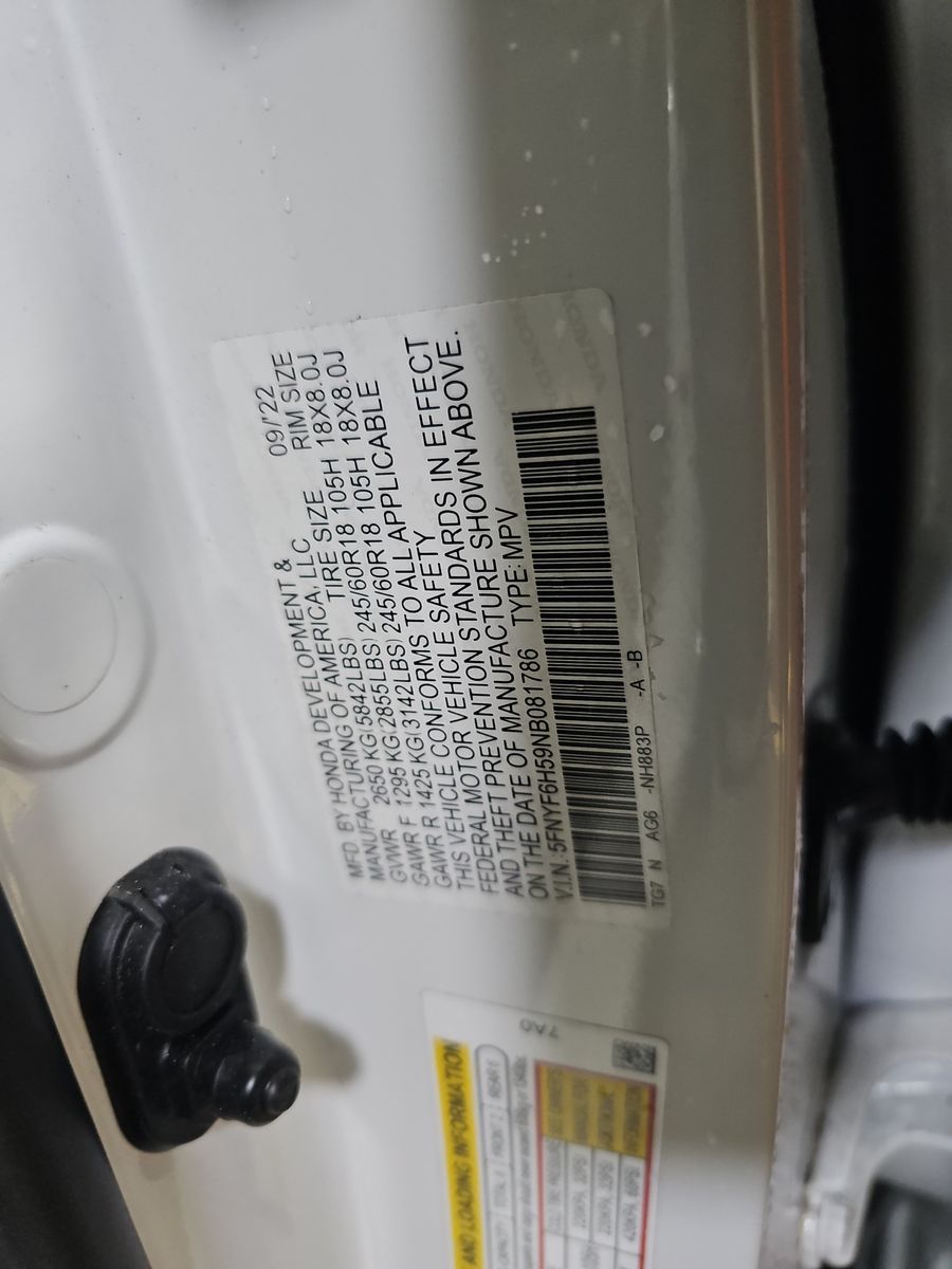 2022 Honda Pilot EX-L AWD