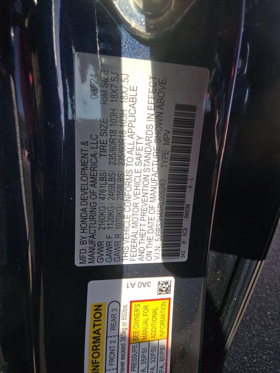 2024 Honda CR-V EX FWD