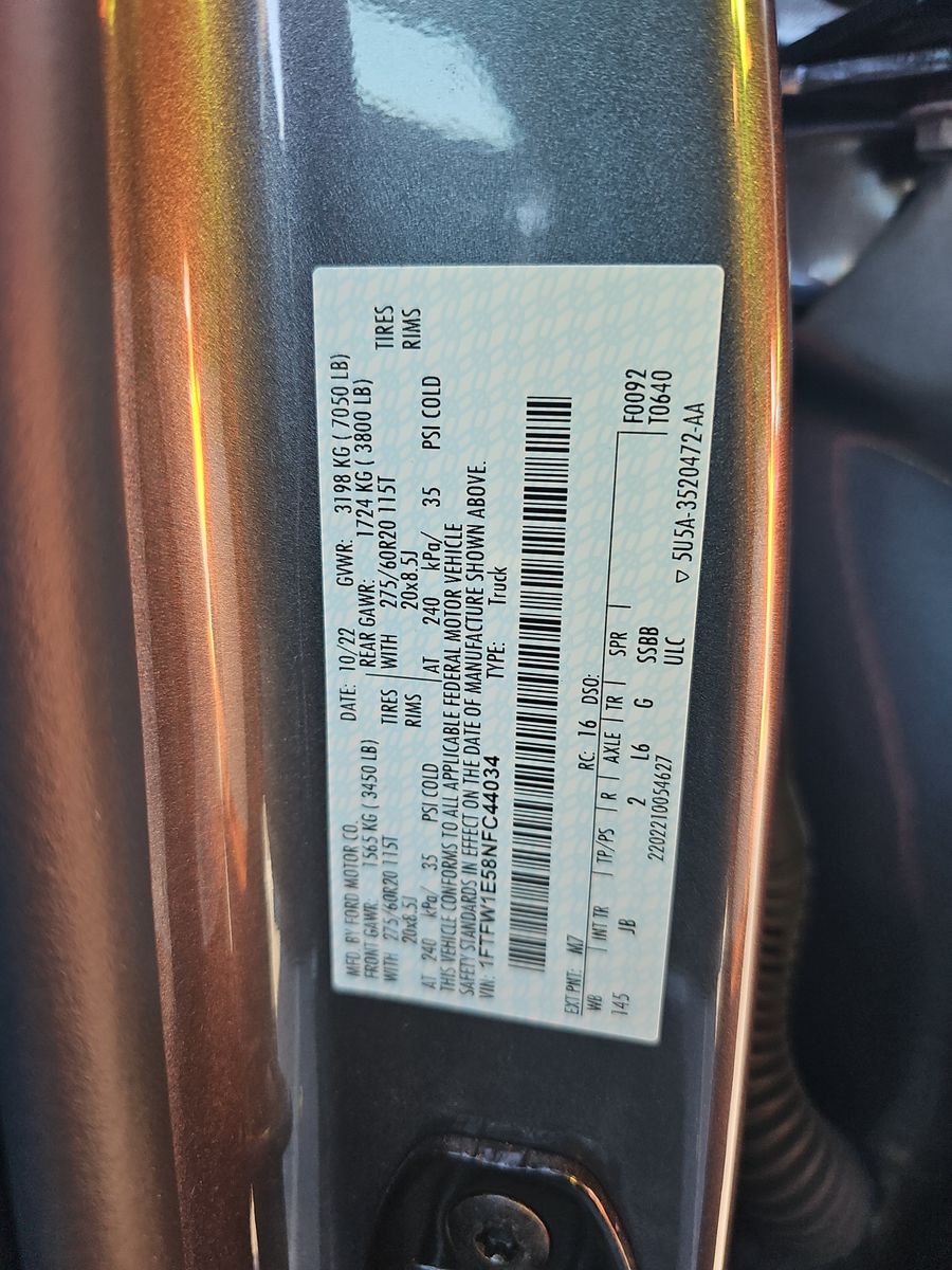 2022 Ford F-150 XL AWD