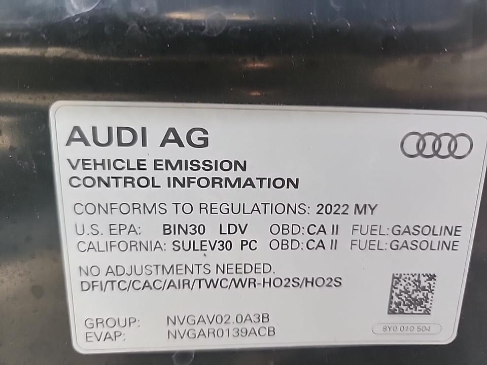 2022 Audi A3 2.0T Premium AWD