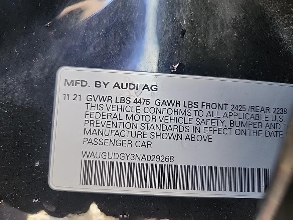 2022 Audi A3 2.0T Premium AWD