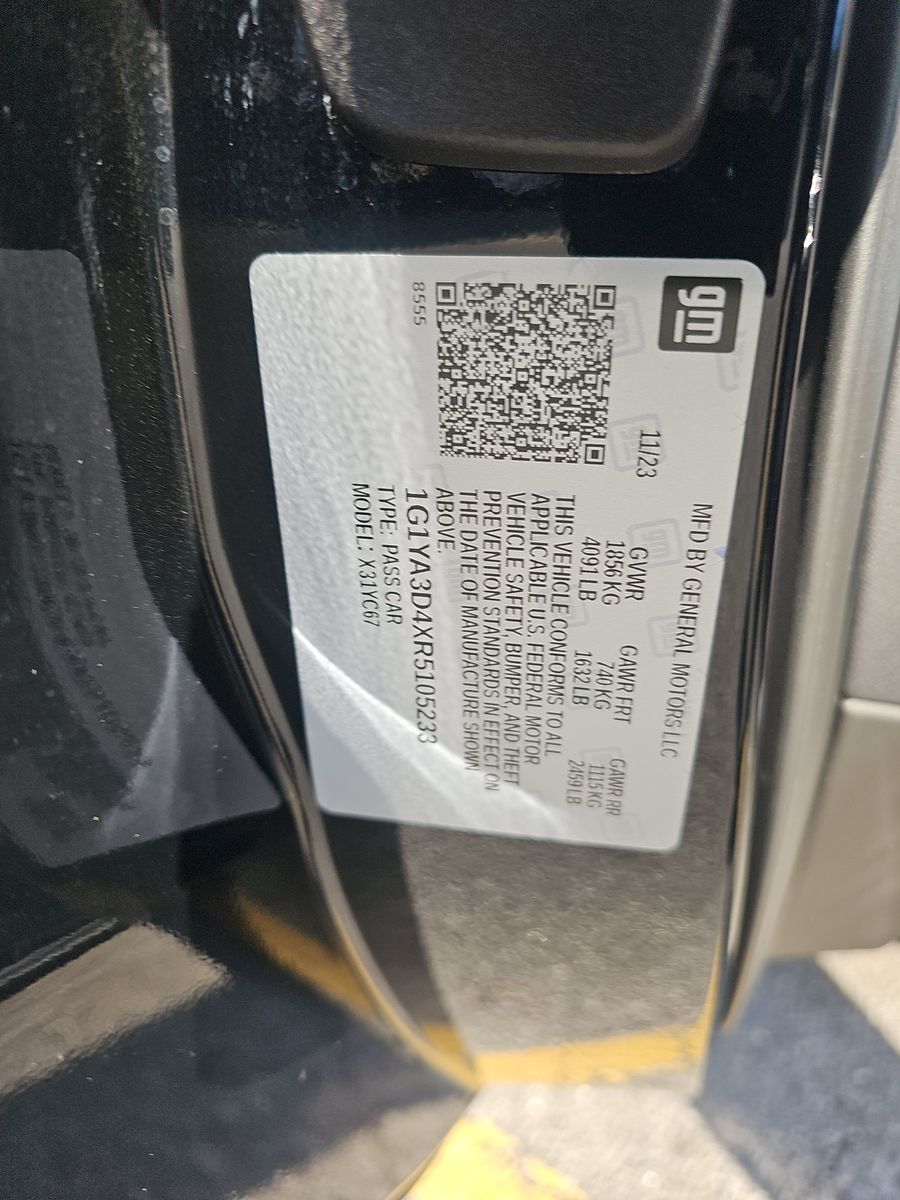 2024 Chevrolet Corvette Stingray RWD