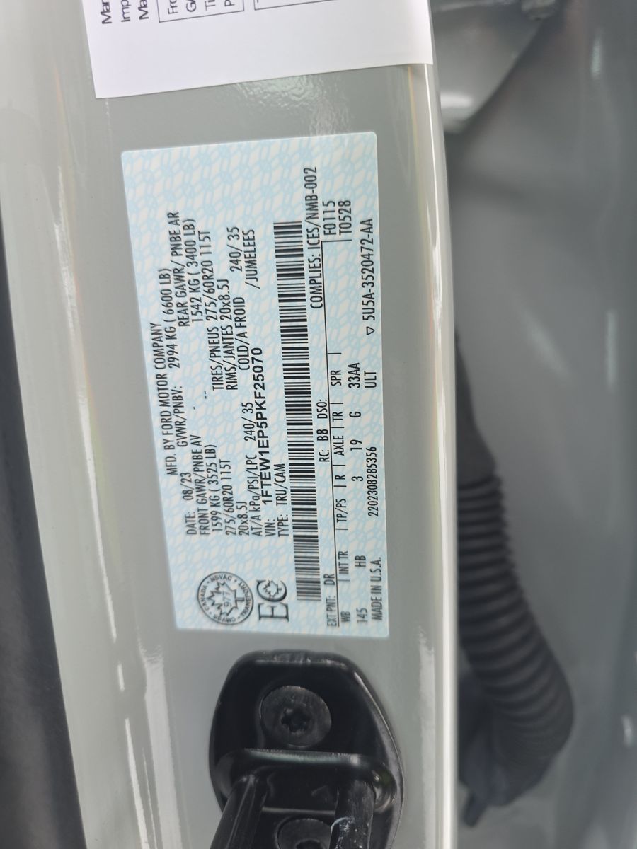 2023 Ford F-150 Lariat AWD