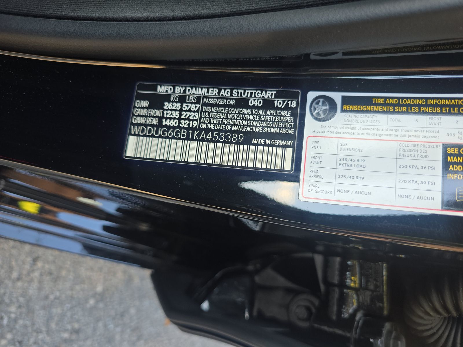 2019 Mercedes-Benz S-Class S 450 RWD