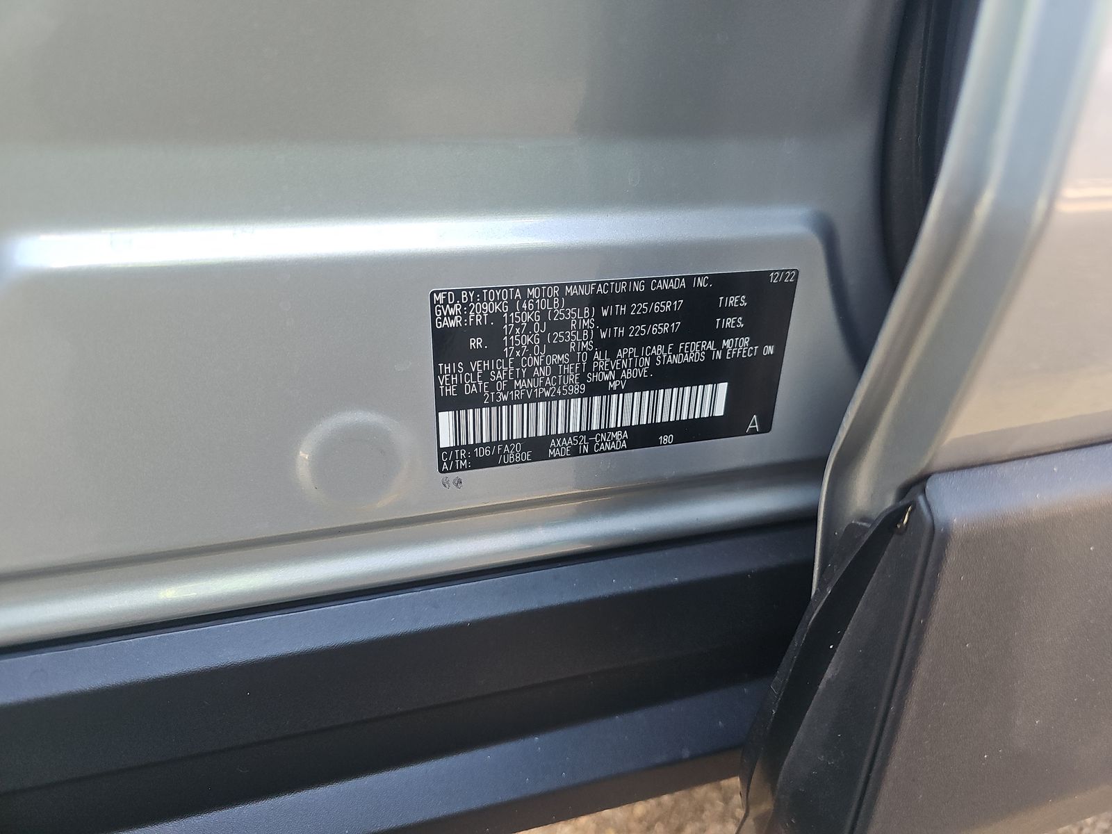 2023 Toyota RAV4 XLE FWD