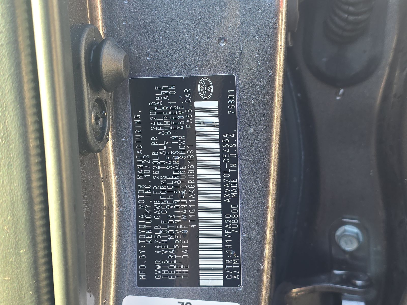 2024 Toyota Camry SE FWD