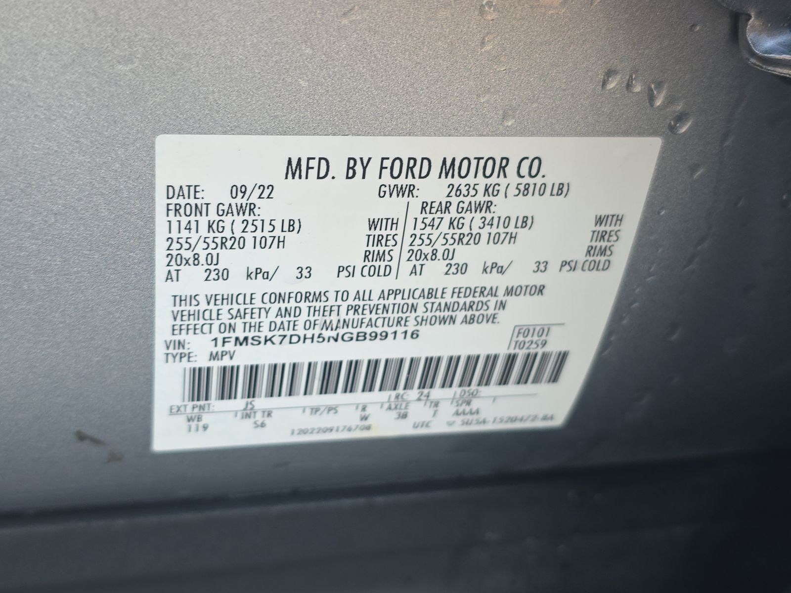 2022 Ford Explorer XLT FWD