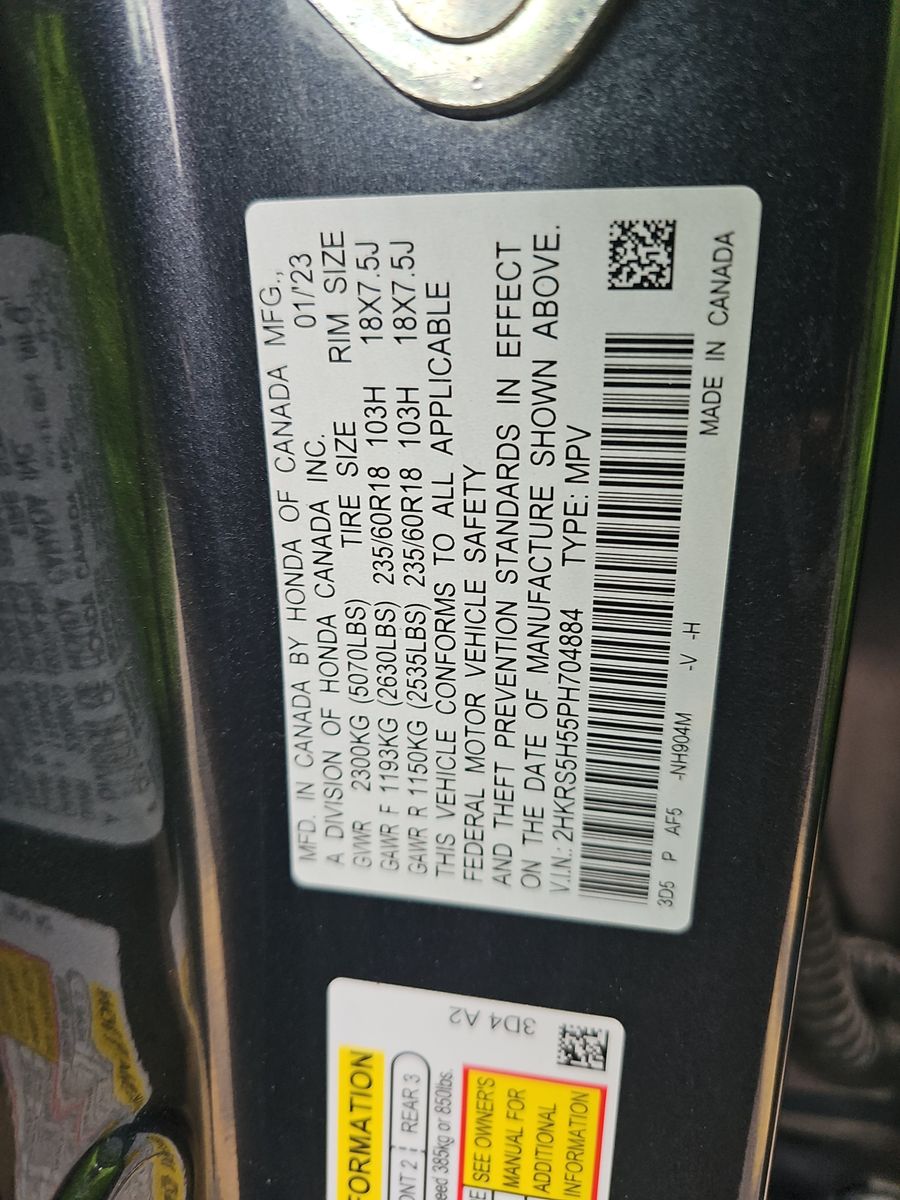 2023 Honda CR-V Hybrid Sport FWD