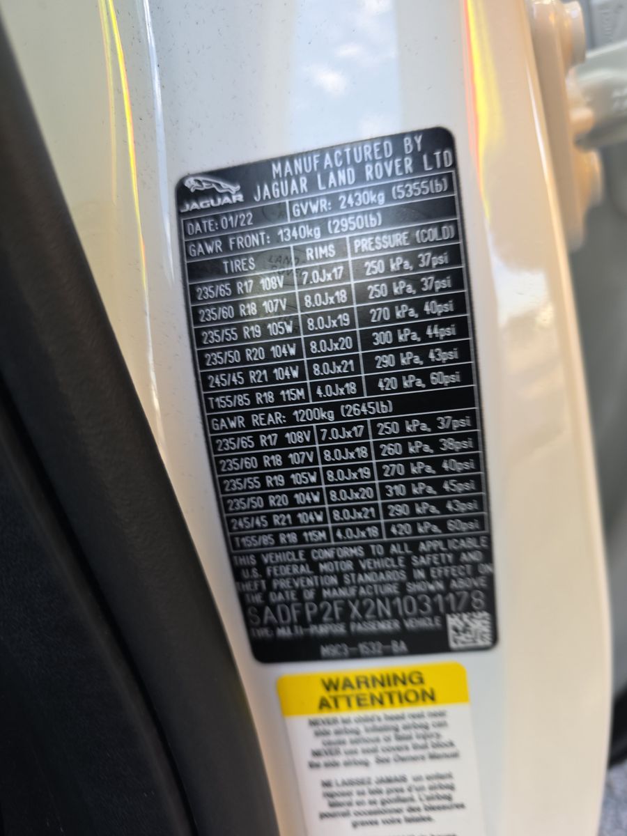 2022 Jaguar E-PACE SE AWD